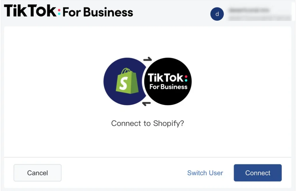 Shopify-TikTok Data Sharing Configuration