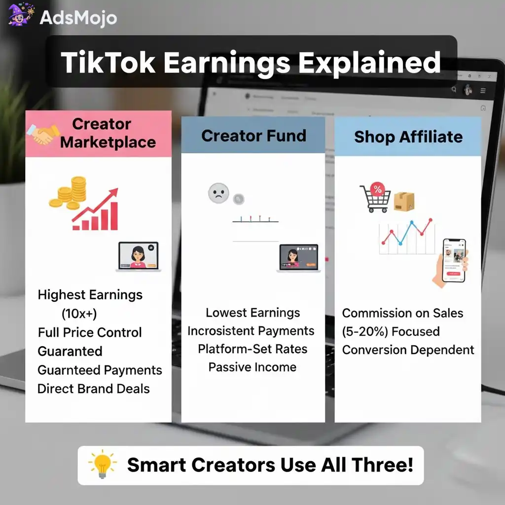 TikTok vs Other Monetisation Options
