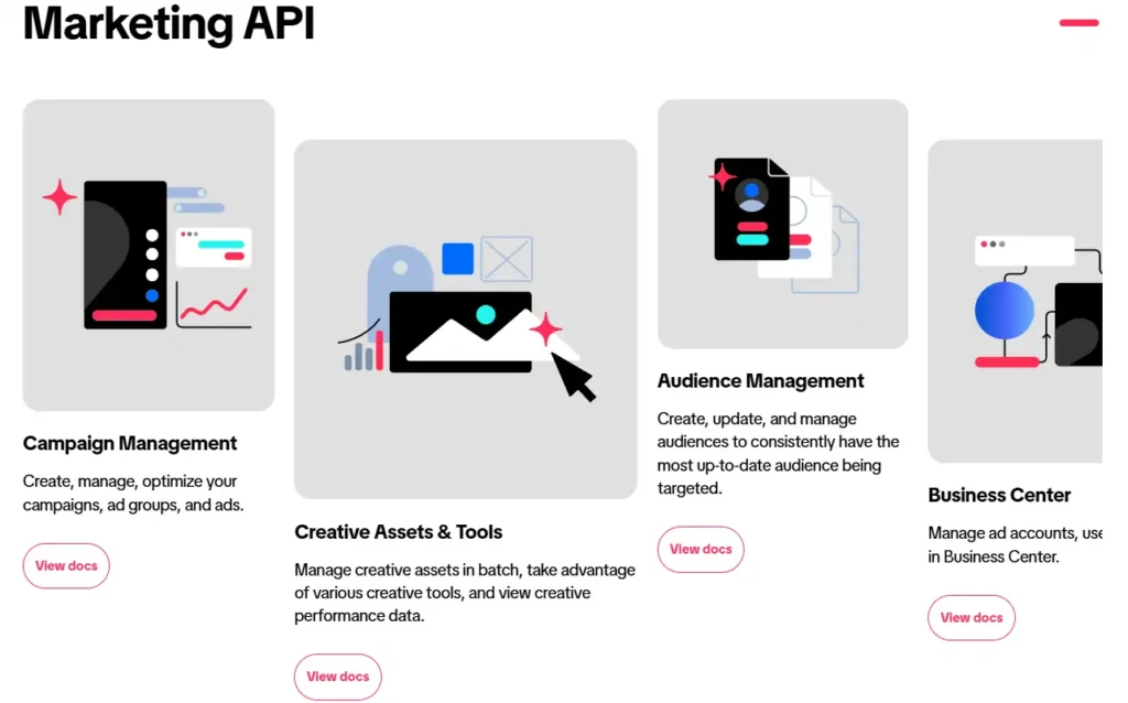 TikTok Marketing API Key Benefits