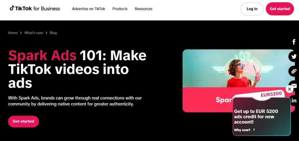 TikTok Spark Ads